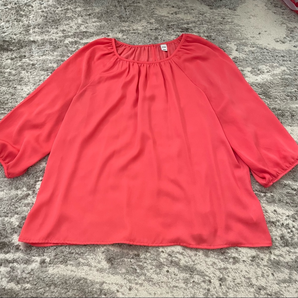 Blouse - Coral (Old Navy)